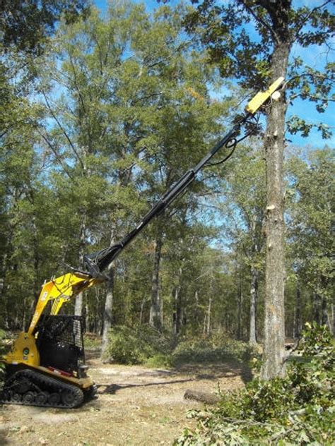 limb saw skid steer|loader mounted tree limb saw.